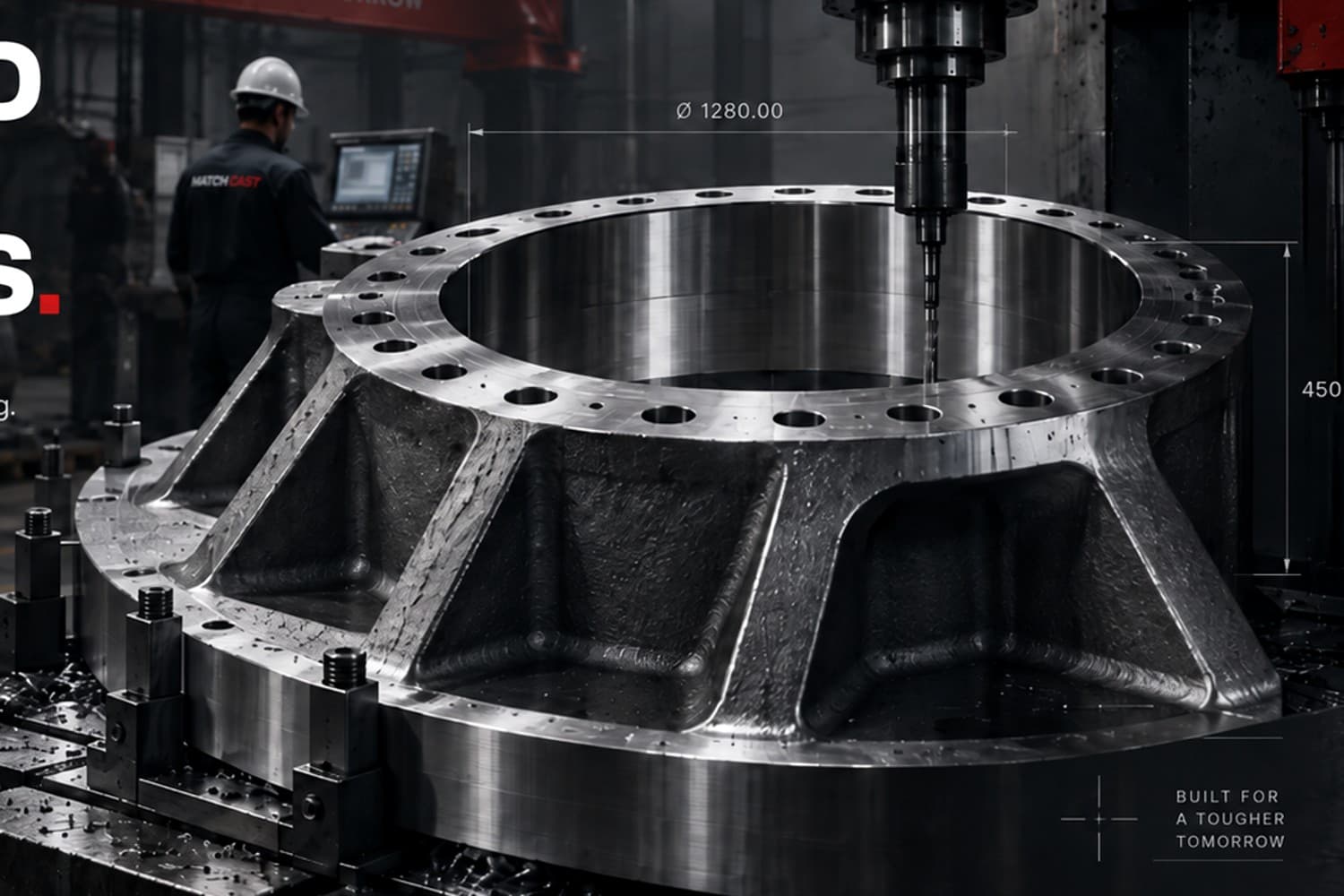 Match Cast machining capability